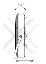 Commercial Electric 20 in. 3-Speed High Velocity Shroud Floor Fan - $40