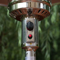 Master Forge 48000 -BTU Stainless steel Floorstanding Liquid propane Patio Heater - $100