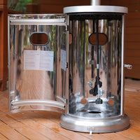 Master Forge 48000 -BTU Stainless steel Floorstanding Liquid propane Patio Heater - $100