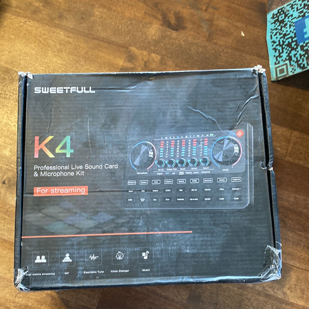 Sweetfull K4 Podcast Equipment - $40