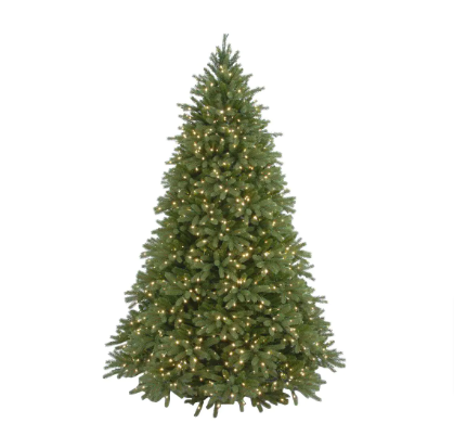 National Tree Company 7-1/2 ft. Jersey Fraser Fir Hinged Artificial Christmas Tree - $295
