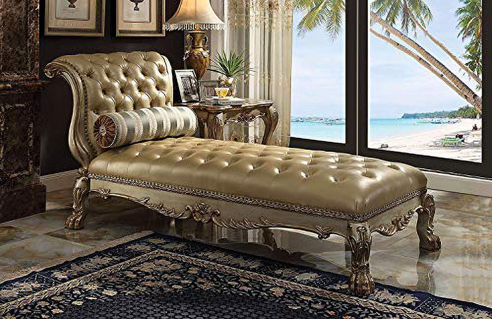 Dresden Collection 96489 82" Chaise with Accent Pillow - $500