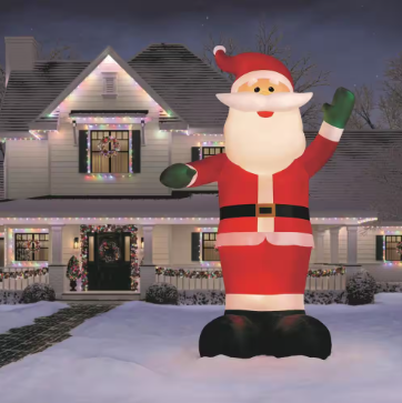 Home Accents Holiday 20 ft. Santa Holiday Inflatable - $180