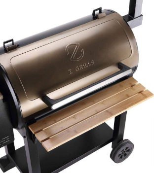 Z GRILLS 553 sq. in. Pellet Grill and Smoker, Black - $280
