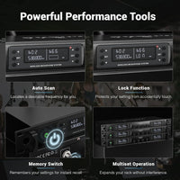 Phenyx Pro Wireless Microphone System, UHF 4Channel Wireless Mic Set w/ 4 Bodypacks - $190