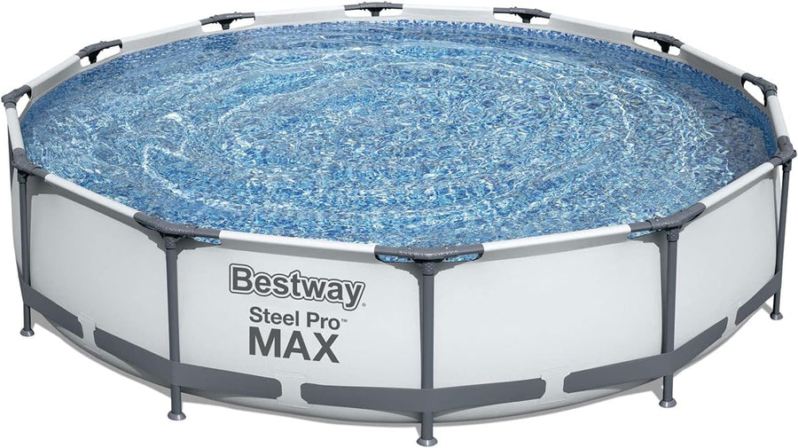 Bestway 56417 Steel Pro Above Ground, 12ft x 30 Inch | Frame Swimming Pool - $90