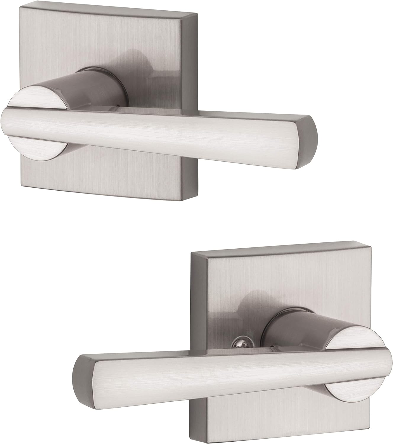 Baldwin Spyglass , Interior Passage Door Reversible Lever, in Satin Nickel - $25