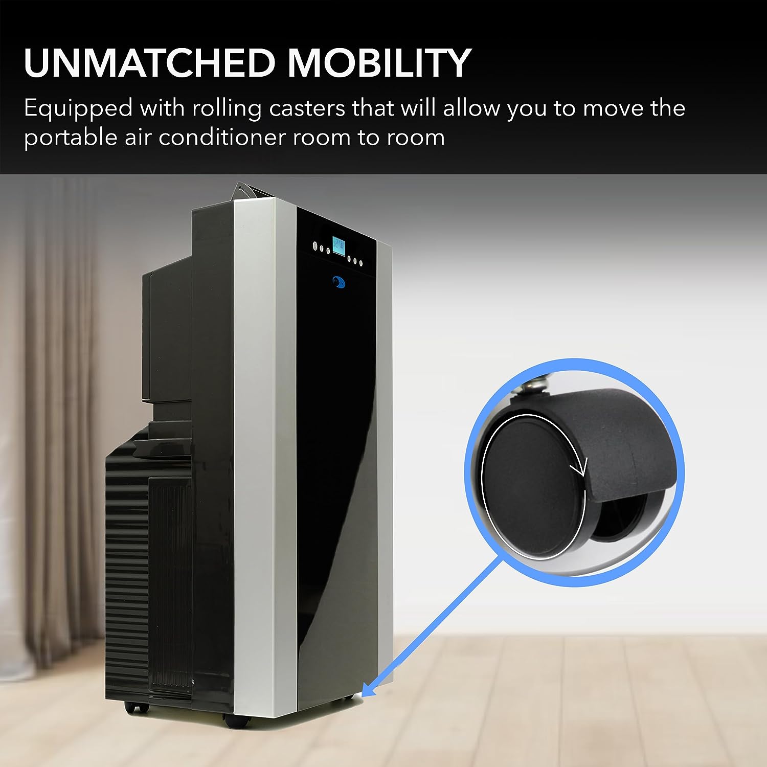 Whynter ARC-14S 14,000 BTU Dual Hose Portable Air Conditioner with Dehumidifier - $270