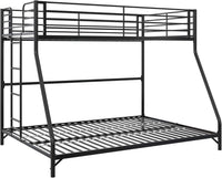 DHP Daven Easy Assembly Metal Bunk Bed for Kids, Teens and Adults, with Ladder - $180