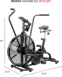 ASSAULTFITNESS Assault Air Bike Classic, Black - $420