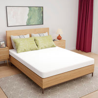 PayLessHere 5 Inch Queen Memory Foam Mattress, White - $60