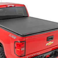 Rough Country Soft Roll-Up Bed Cover for 14-18 Chevy/GMC 1500 | 6'7" - 42214650 - $120