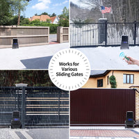 TOPENS CK2500 Automatic Sliding Gate Opener Chain Drive Electric Gate Motor - $430