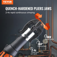VEVOR Mini ProPress Tool, 18V Electric Pipe Crimping Tool for 1/2", 3/4" - $450
