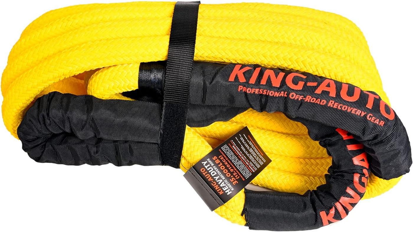 American Lifting Off-Road Kinetic Recovery Rope – Heavy Duty Tow Strap