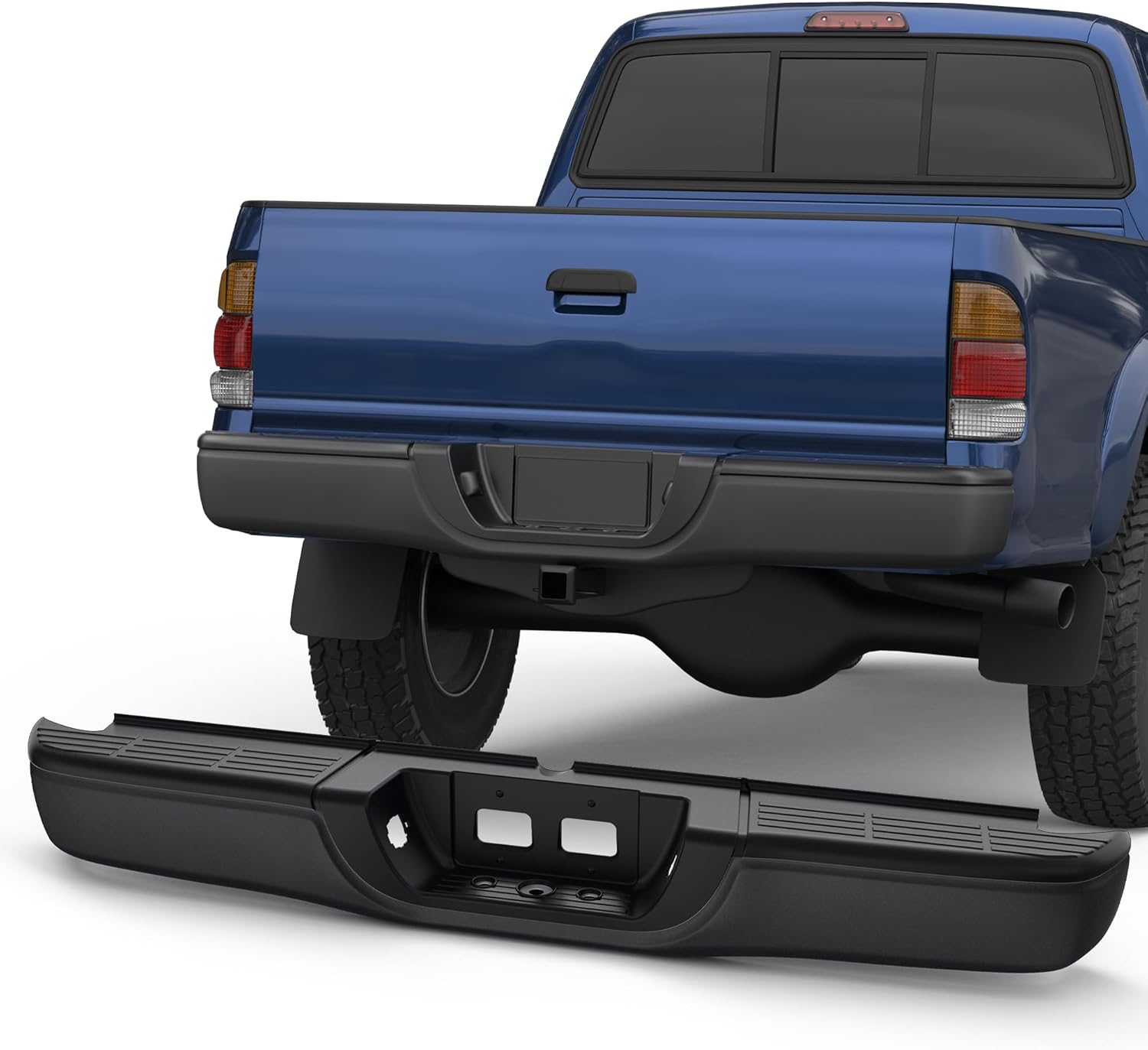 Rear Step Bumper Assembly Compatible for 2000-2006 Toyota Tundra - $145