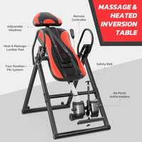 YOLEO Inversion Table Training Equipment Massage & Heat Inversion Table - $145