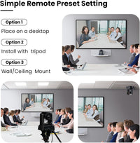 Conference Room HDMI 60fps USB3.0 Camera System w/ Bluetooth Microphone and Speaker - $145