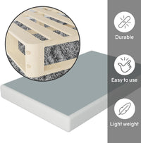 Greaton, 8-Inch Sturdy Box Spring for Mattress Support for Full, White - $115