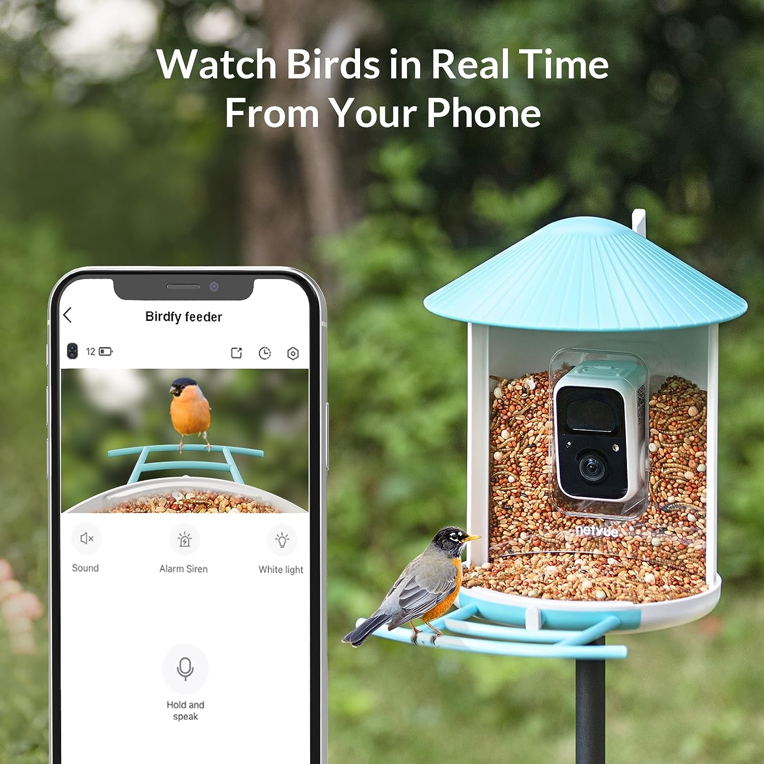 Birdfy Feeder Lite Motion Detection Bird Feeder Camera - $150