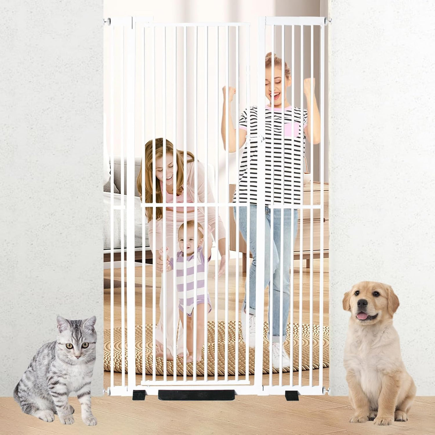 71 inch Extra Tall Baby Gate Pet Gate, Extra Wide Adjustable 29.13"-45.62" - $140