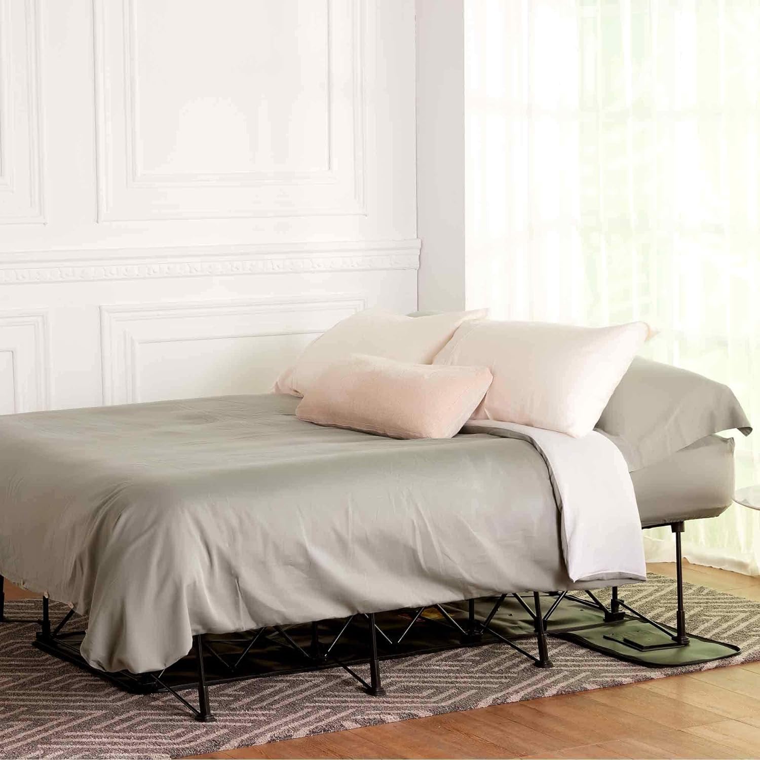 Simpli Comfy EZ Air Bed Self-Inflating Queen Size Air Mattress - $210