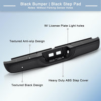 Rear Step Bumper Assembly Compatible for 2000-2006 Toyota Tundra - $145