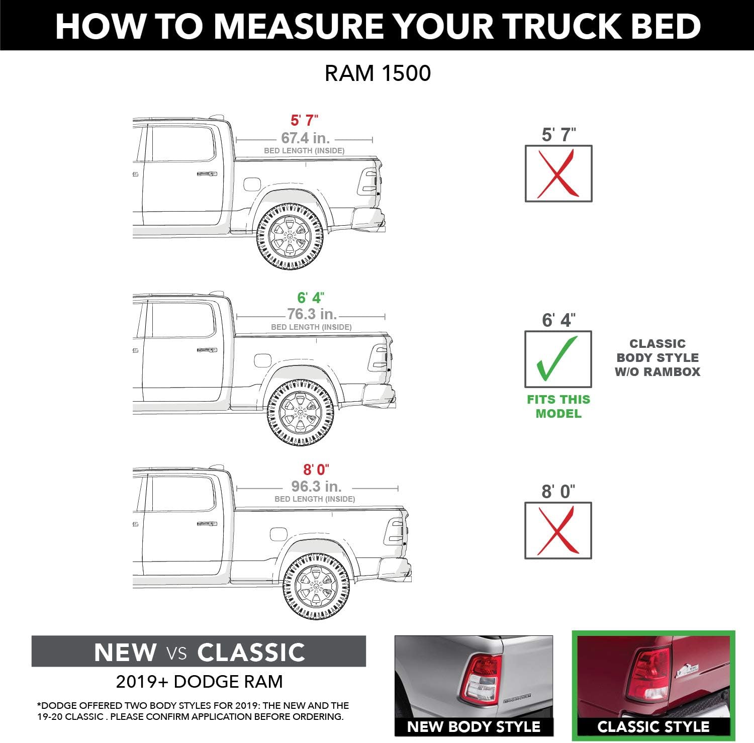 Gator ETX Soft Roll Up Truck Bed Tonneau Cover | 53205 6' 4" Bed (76.3") - $130