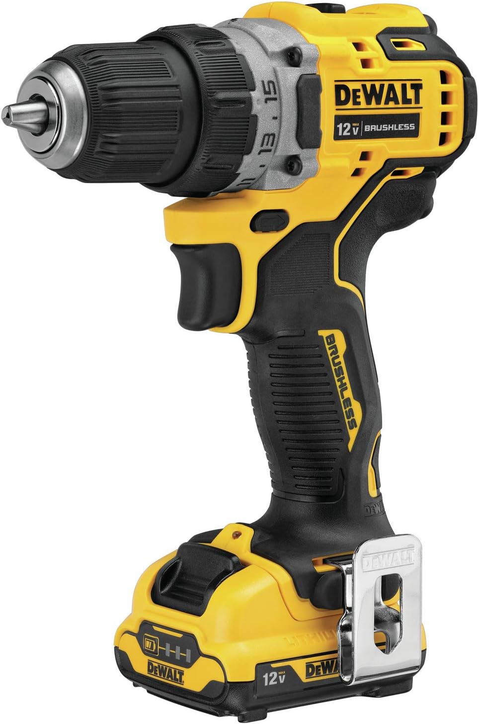 DEWALT XTREME 12V MAX* Cordless Drill (DRILL Only WITH BATTERY AND CHARGER ) (3/8-Inch - $95