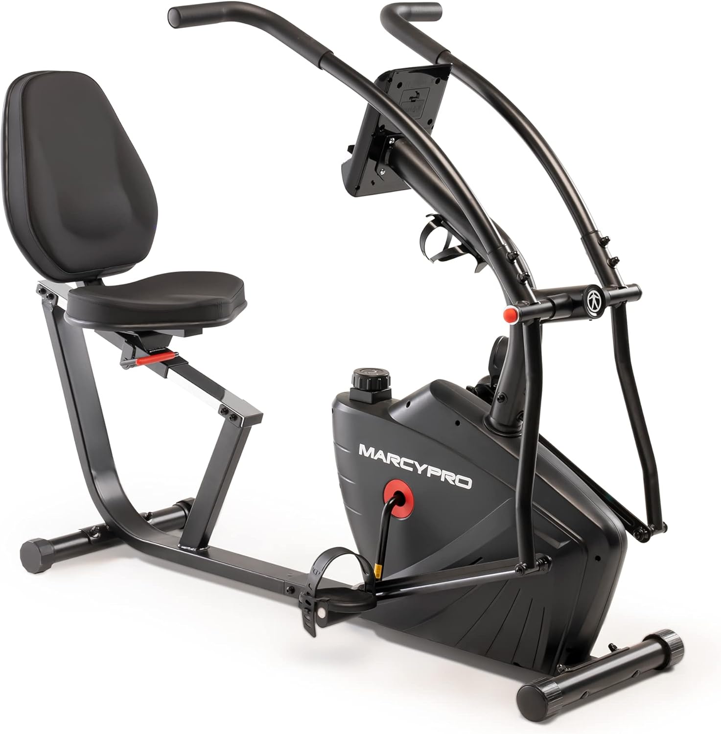 Marcy Dual Action Cross Training Recumbent Exercise Bike with Arm Exercisers - $240