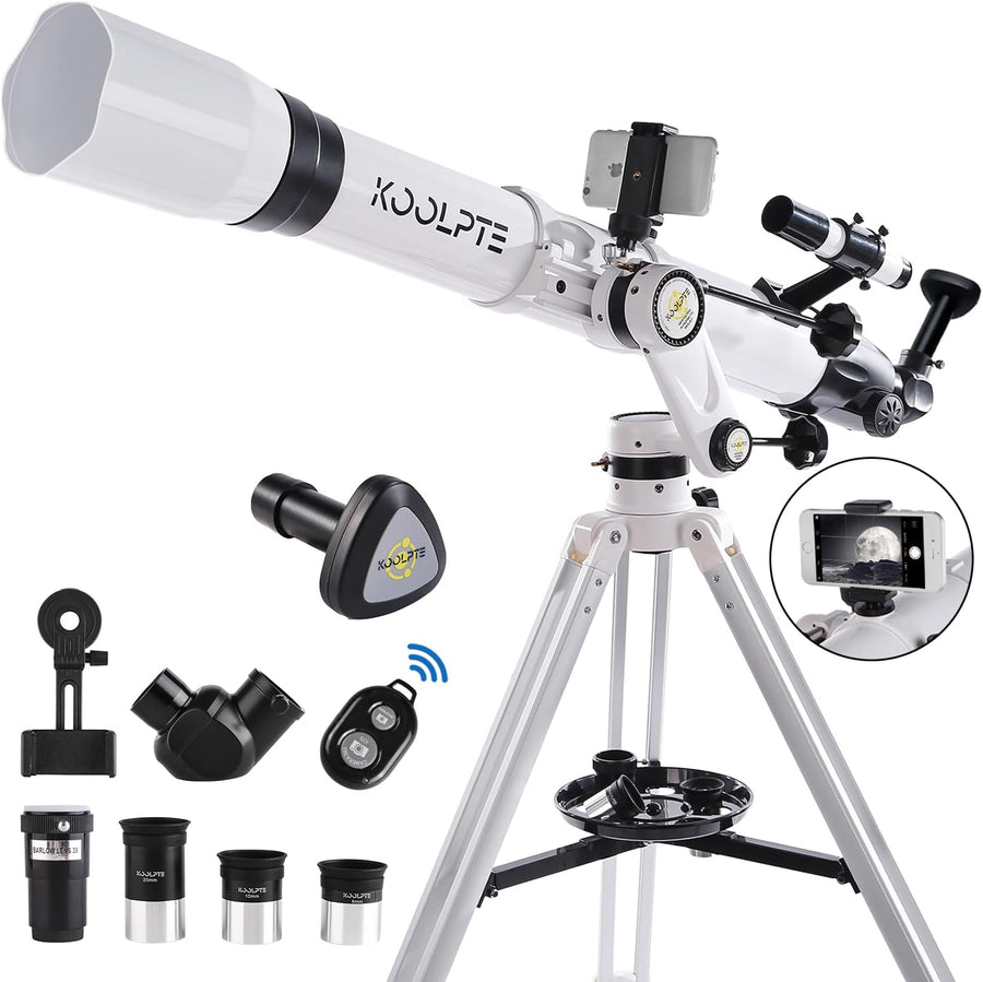 Telescope with Digital Eyepiece - Astronomy Refracting Telescope - $200