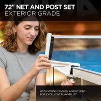 STIGA XTR Professional Outdoor Table Tennis Tables – All Weather Aluminum - $330