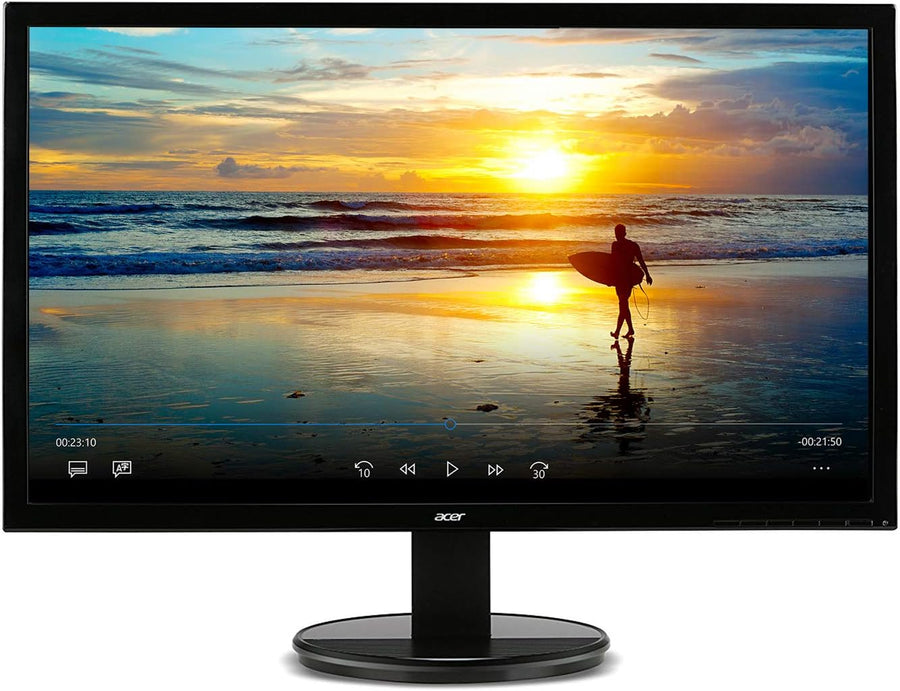 Acer K202HQL bd 20” (19.5" viewable) HD+ (1600 x 900) Monitor (DVI & VGA Ports)- $90