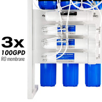 iSpring RCB3P Reverse Osmosis RO Water Filtration System, 300 GPD, Tankless - $330