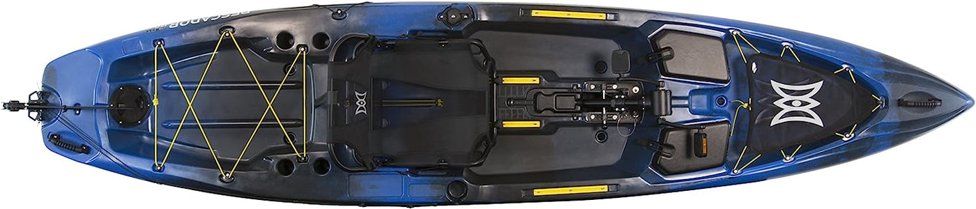 perception Pescador Pilot 12 | Sit on Top Fishing Kayak with Pedal Drive - $1350