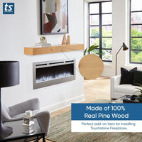 Touchstone Encase 72-Inch Floating Shelf for Electric Fireplaces - $145