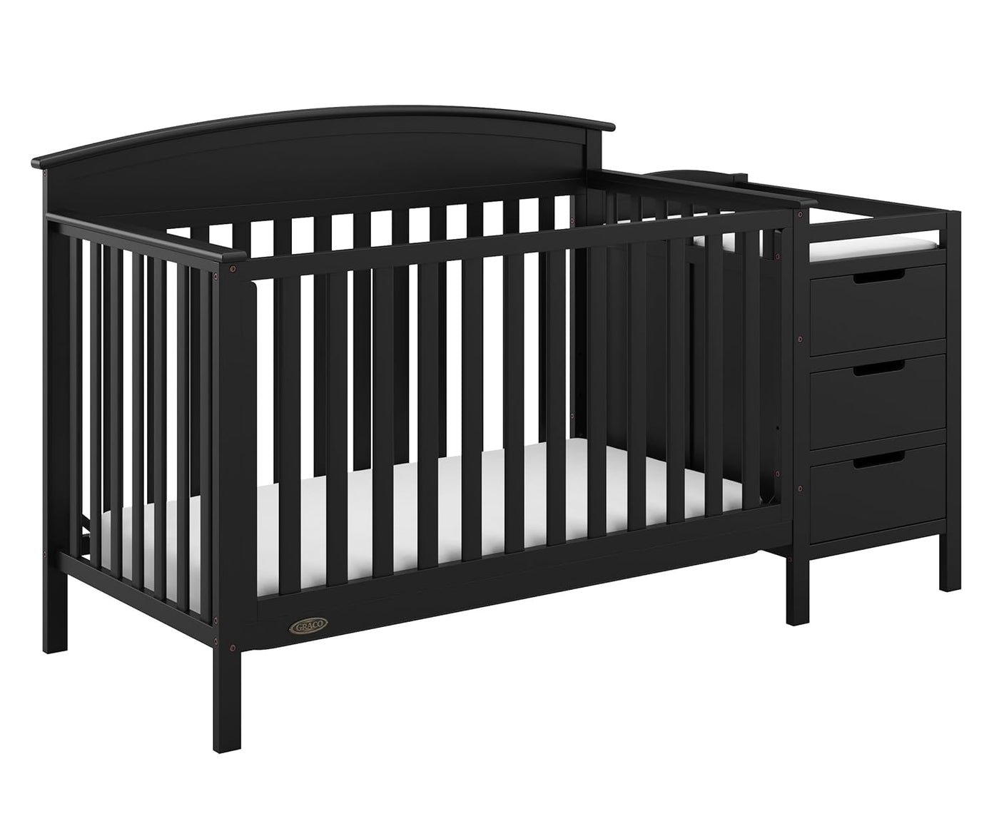 Graco Benton 4-in-1 Convertible Crib and Changer – GREENGUARD Gold Certified - $215