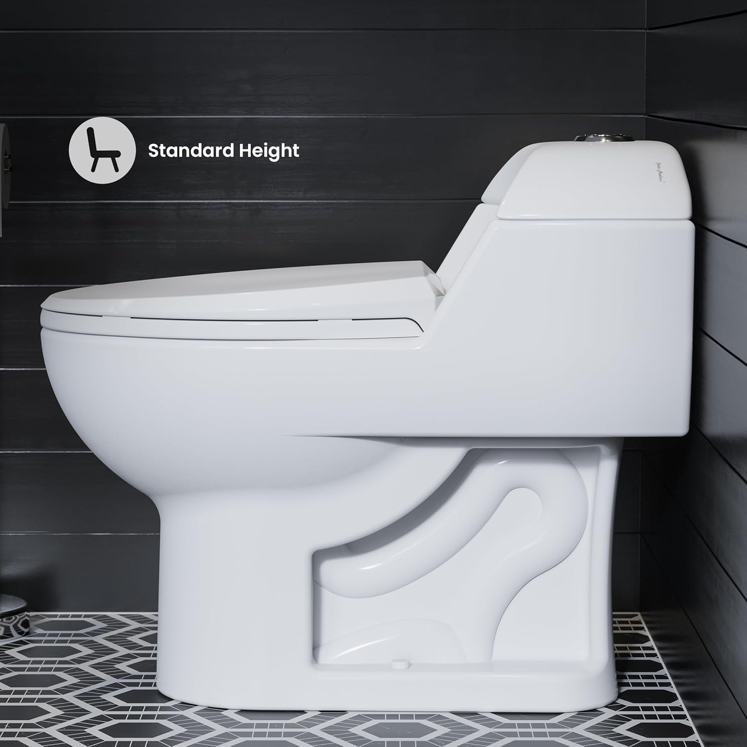 Swiss Madison SM-1T803 Chateau Elongated Toilet Dual Flush 0.8/1.28 Gpf - $170