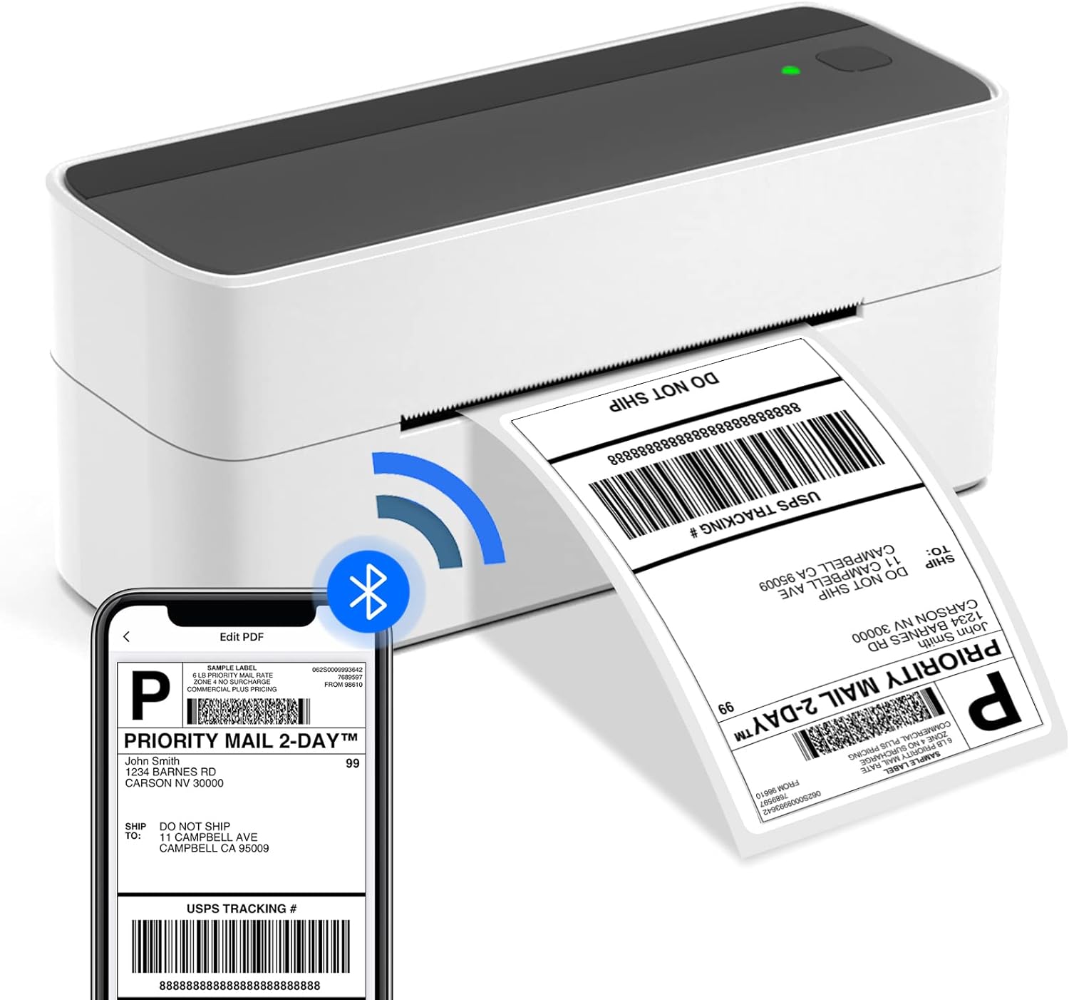 Phomemo 241-BT Bluetooth Thermal Label Printer - $85