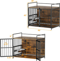 ROOMTEC Dog Crate Furniture-Style Cages for Large Dogs Indoor Heavy Duty  - $200