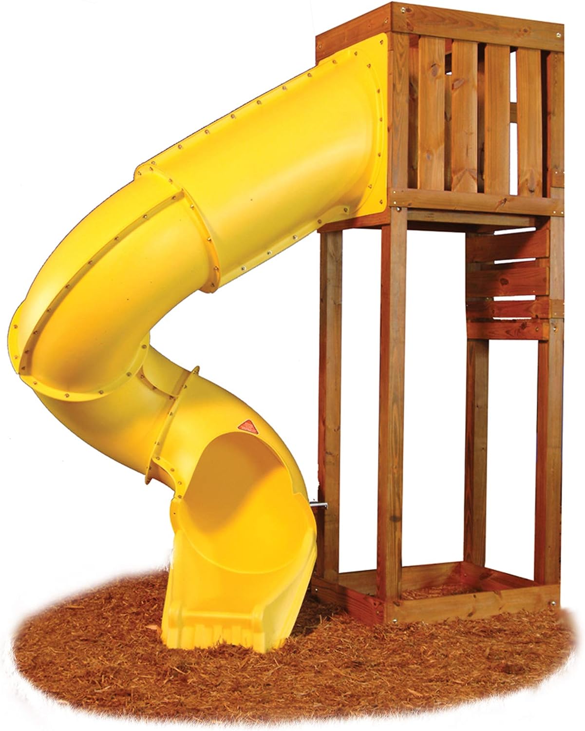 Swing-N-Slide 7 ft.Turbo Tube Slide, Yellow - $375