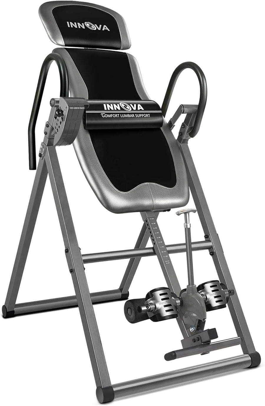 Innova Inversion Table with Adjustable Headrest, Reversible Ankle Holders - $75