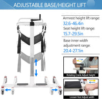 Patient Lift Transfer Chair, Patient Lift for Home Portable car Lift Transfer - $280