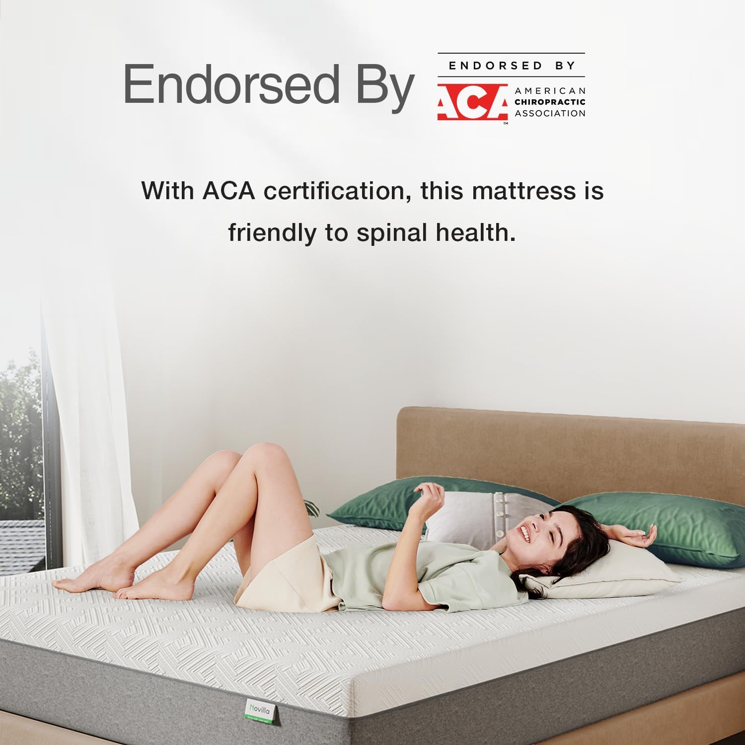 Novilla Full Mattress, 12 Inch Gel Memory Foam Full Size Mattress - $160