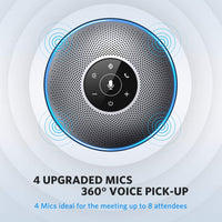 EMEET Bluetooth Speakerphone M2 Gray Conference Speaker - $120
