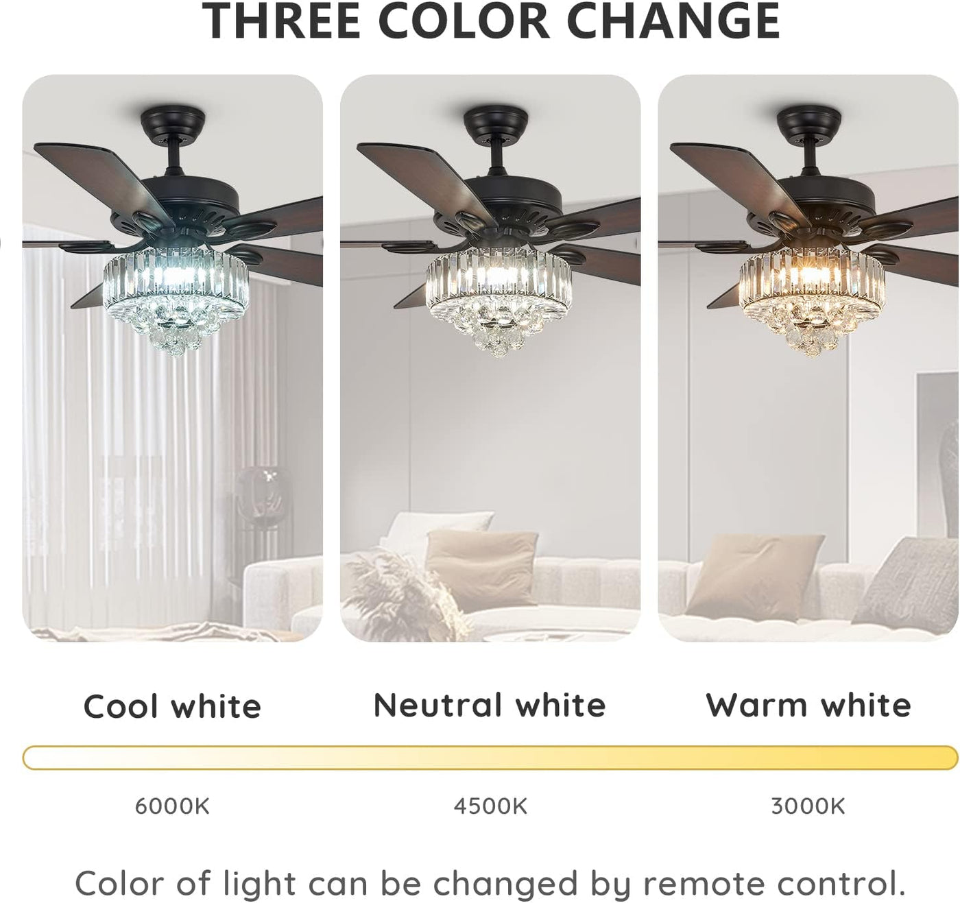 Vintage Look Ceiling Fan with Light – MOOONI LIGHTING