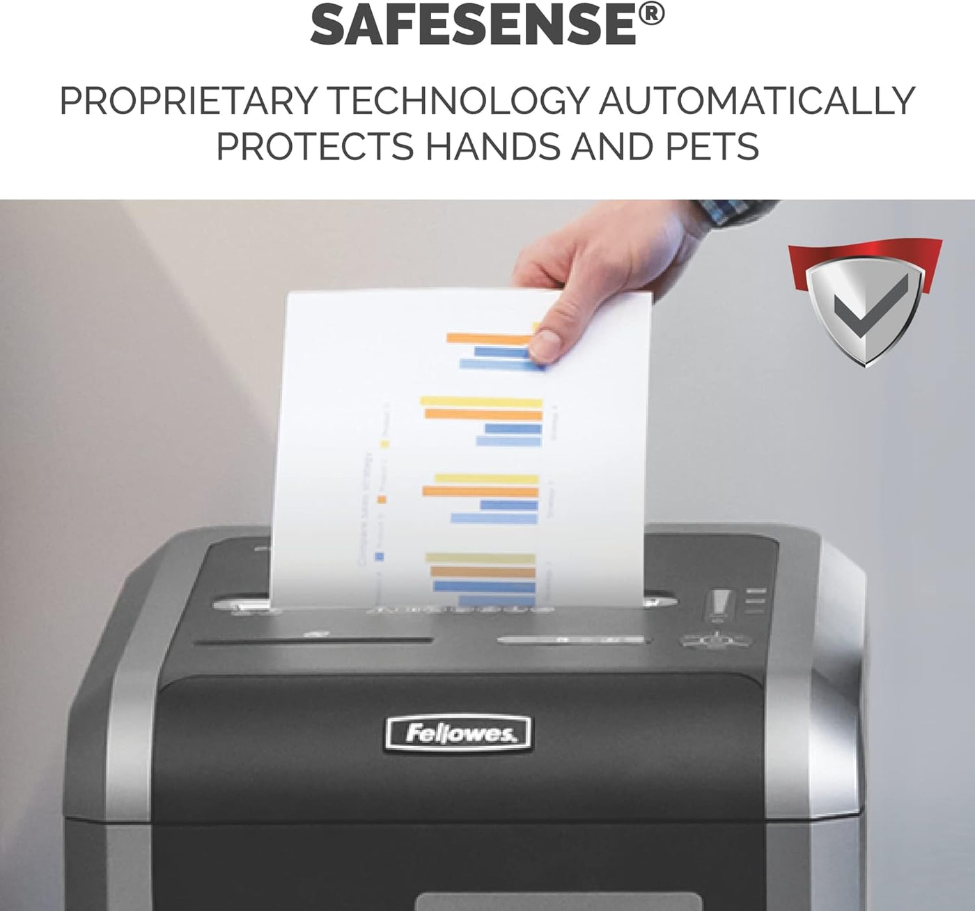 Fellowes Powershred 225Ci 22-Sheet 100% Jam-Proof Crosscut Paper Shredder - $535