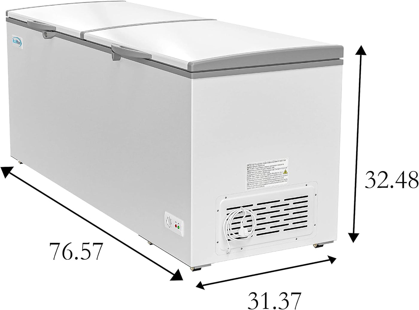 KoolMore SCF-24C Chest Freezer, 24 cu. ft, White - $920