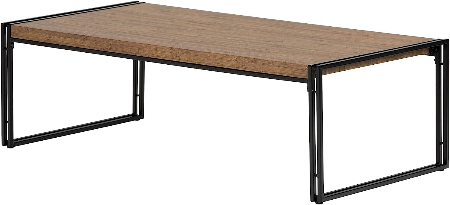 South Shore Gimetri Coffee Table, Rustic Bamboo - $60
