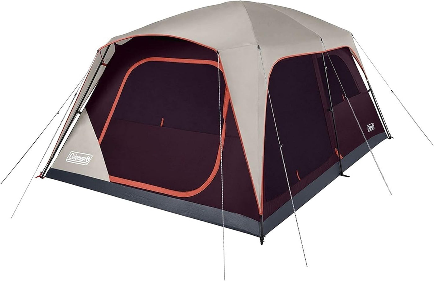 Coleman Skylodge Camping Tent, 8/10/12 Person Weatherproof Family Tent - $205